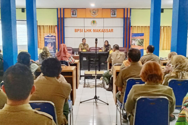 Pembinaan Pegawai BPSI LHK Makassar oleh Kepala PSIPHB